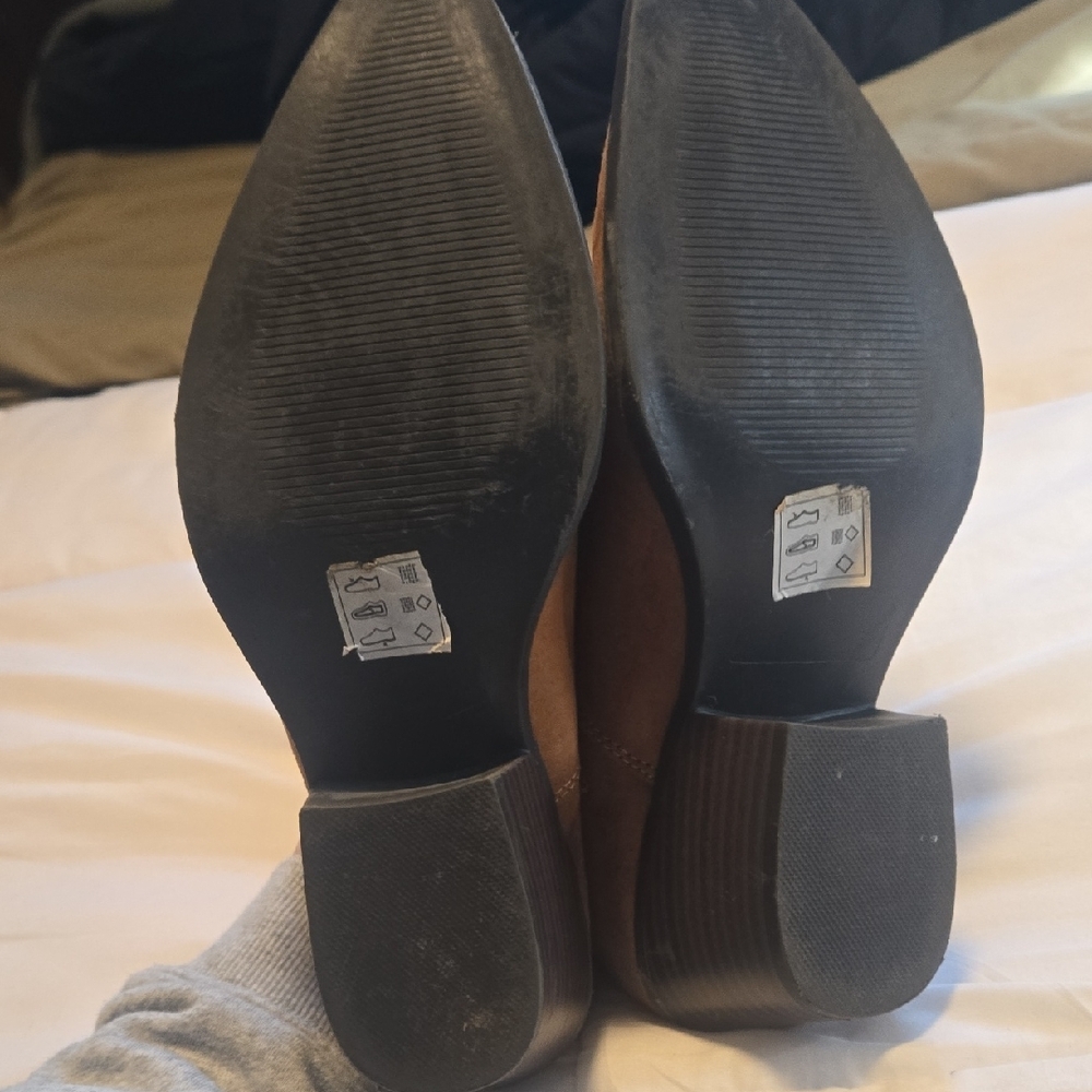 London Rag Suede Ankle Booties - Picture 4 of 6